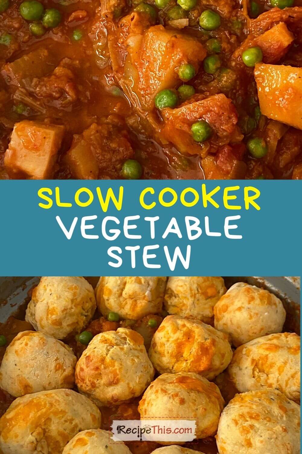 Recipe This Slow Cooker Vegetable Stew With Dumplings