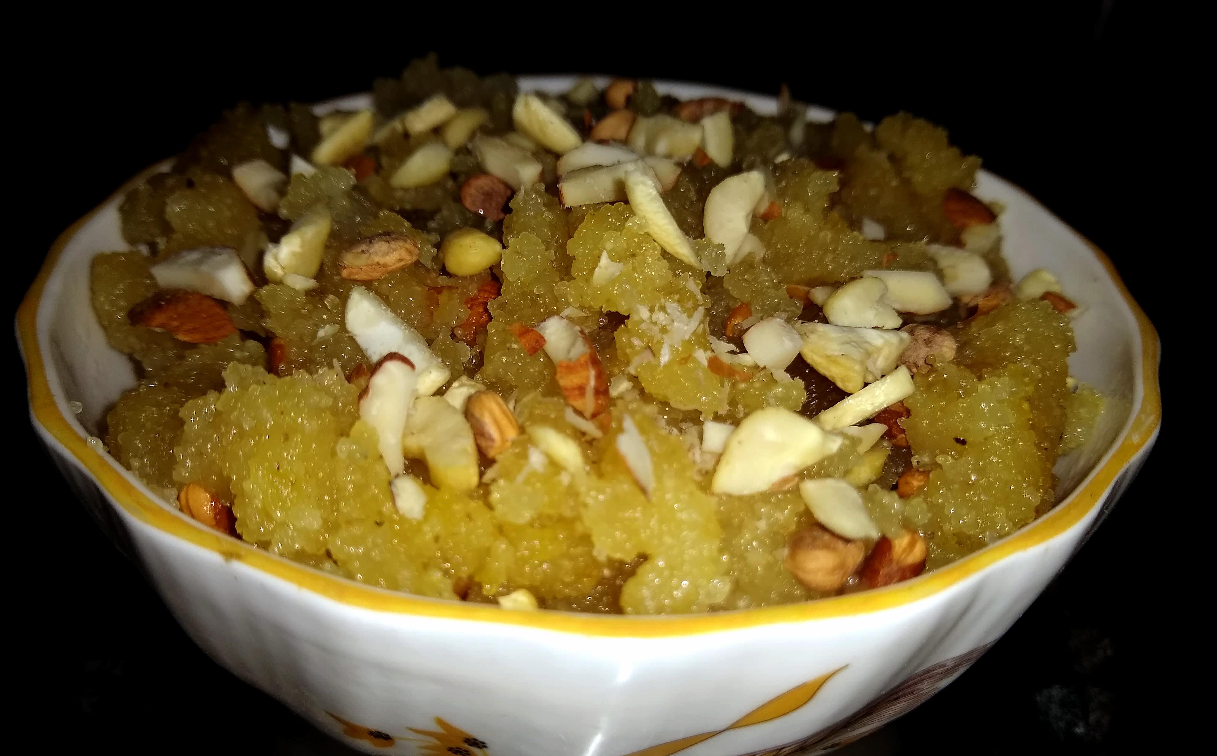 Suji ka halwa recipe Semolina pudding Rava sheera Recipewebidea