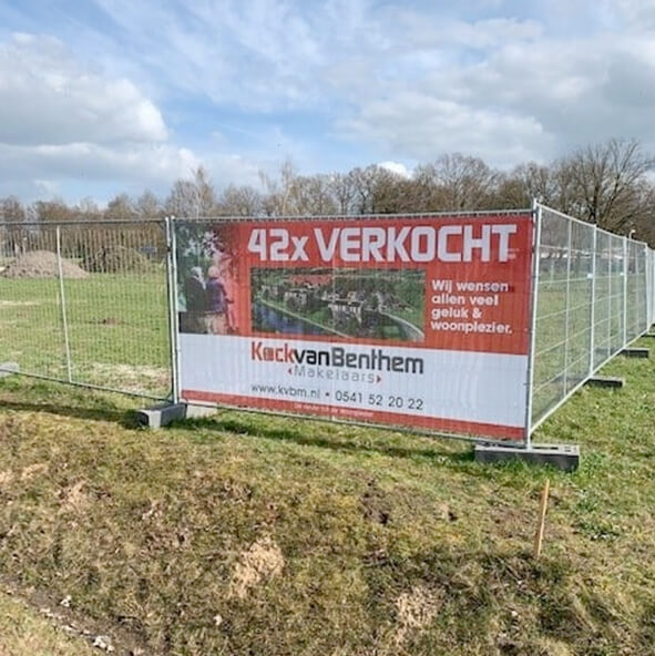 Reclame Makelaar Oldenzaal Print, belettering en reclame