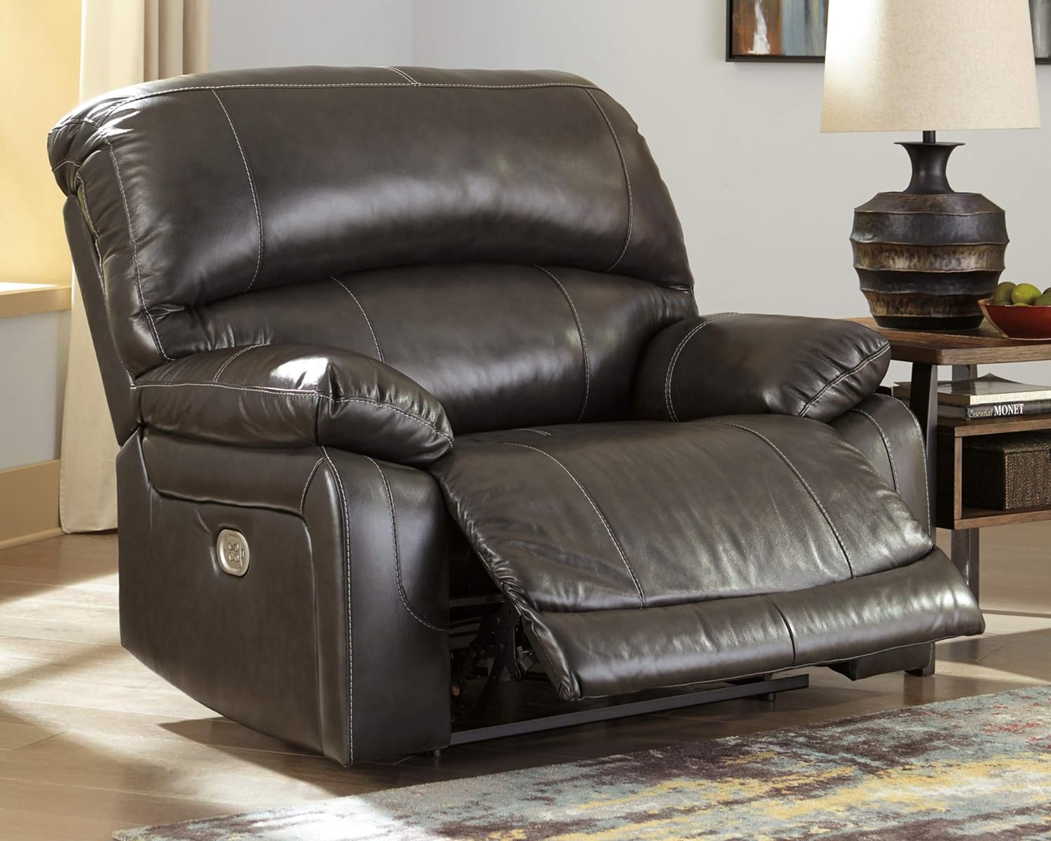 Ashley Hallstrung Leather Power Recliner Review