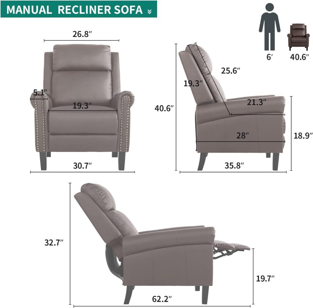 YITAHOME Leather Recliner Chair Review