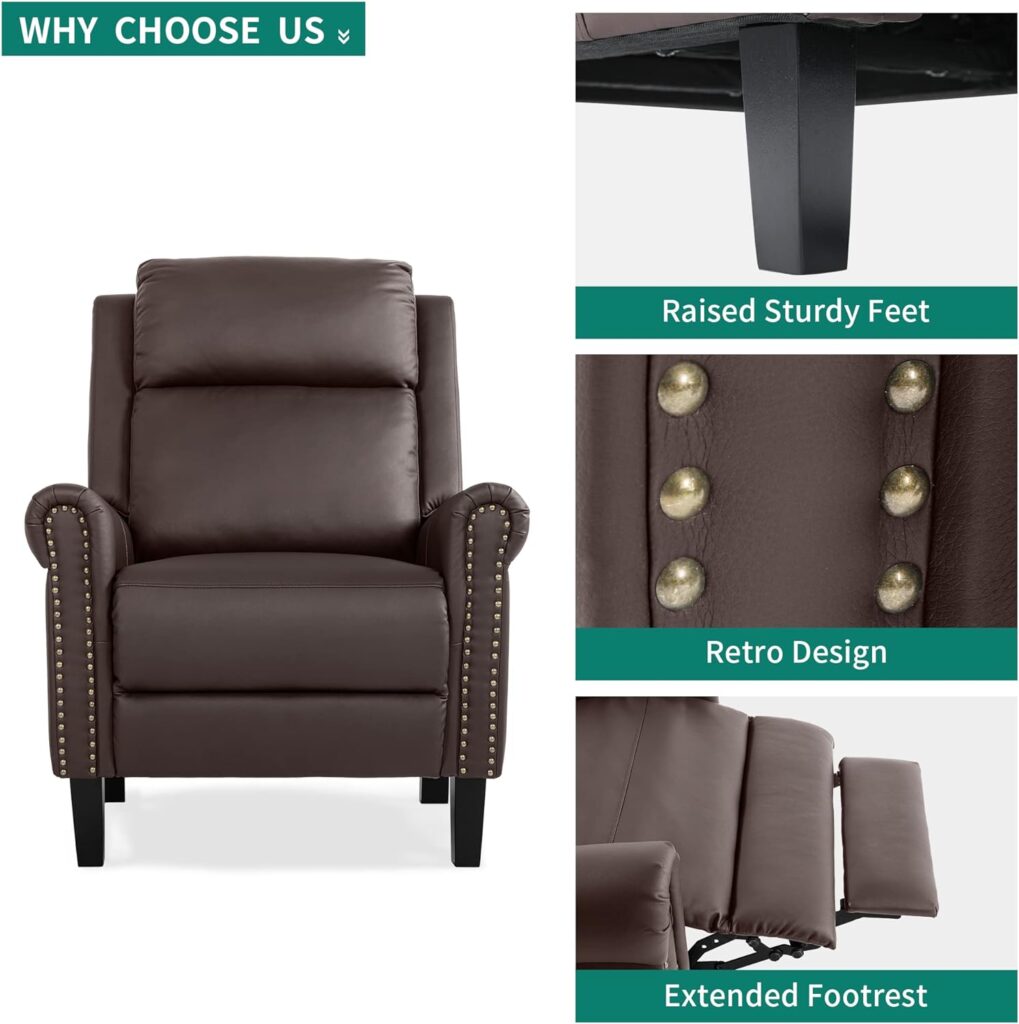 YITAHOME Leather Recliner Chair Review