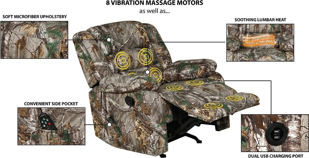 RELAXZEN Longstreet Rocker Recliner Review