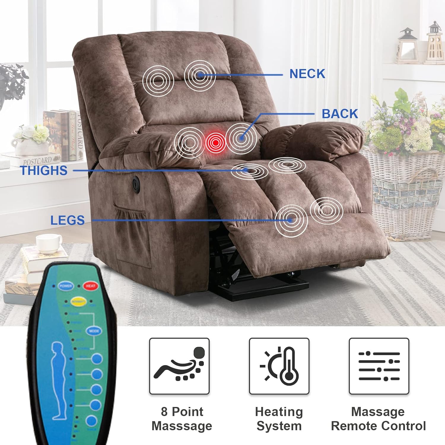 ANJ Big Power Lift Recliner Chair Review