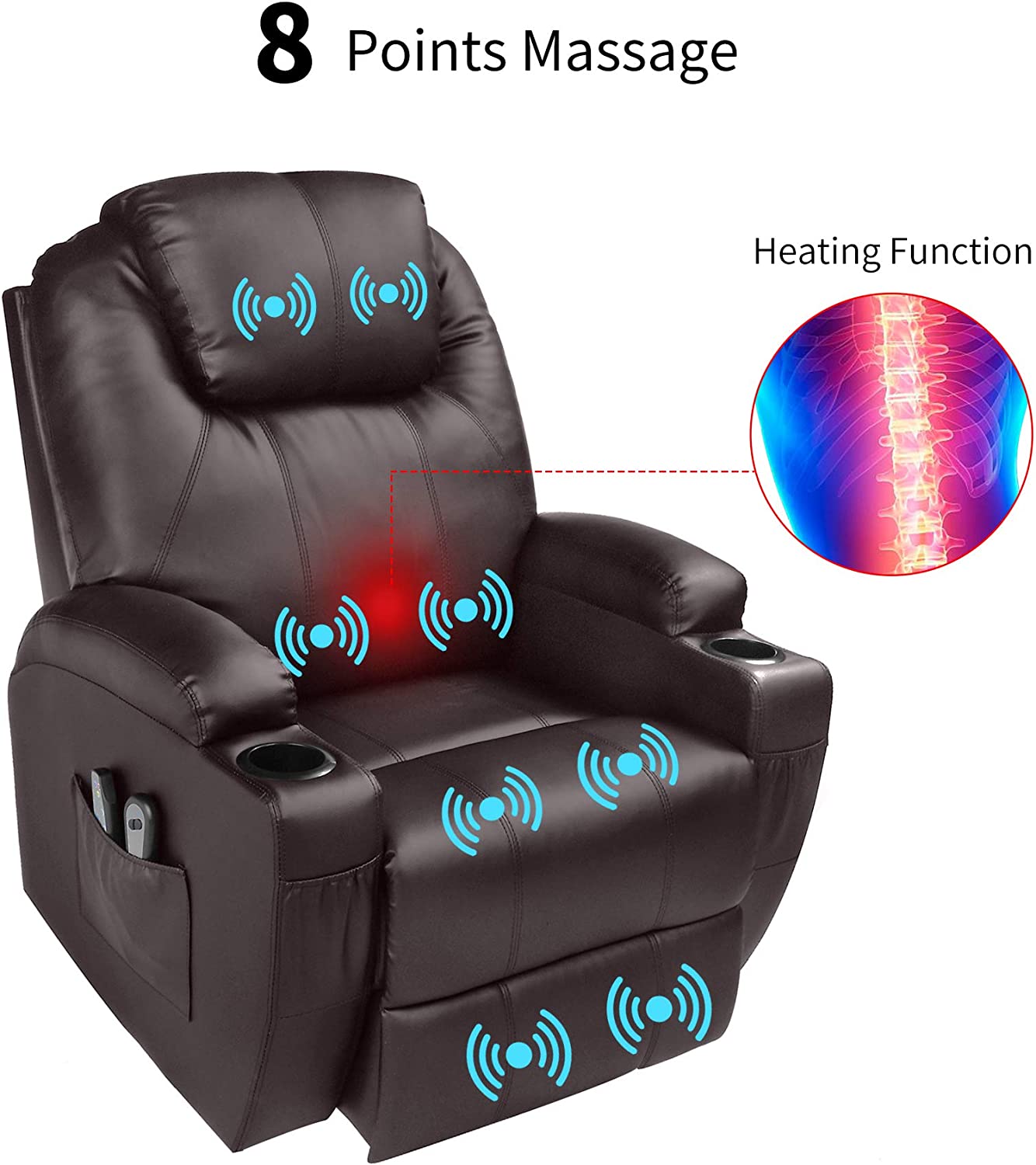 9 Best Recliners with Heat and Massage in 2024 Reviews & Guide