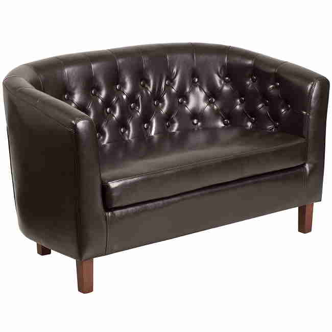 Top 10 Leather Loveseats for Small Spaces in 2021 • Recliners Guide
