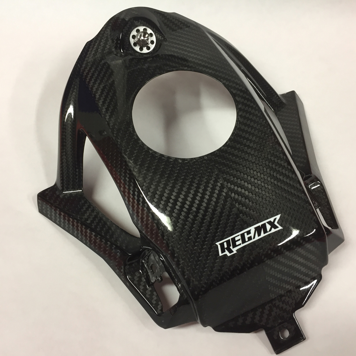 HONDA CARBON FIBER TANK COVER REC MX