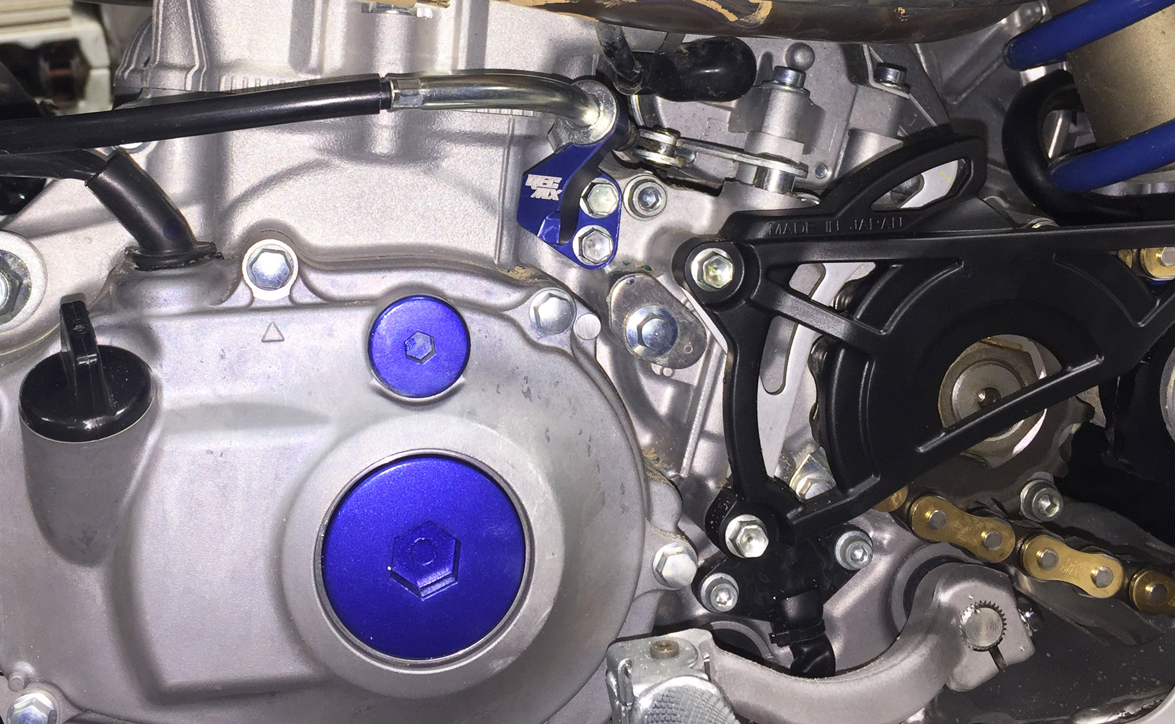 YAMAHA 201822 YZ450F BILLET CLUTCH CABLE GUIDE REC MX