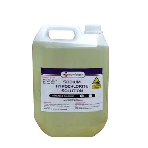 Sodium Hypochlorite, Packing Size 5 Litre