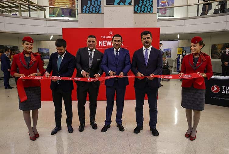 Turkish Airlines Launches New Service from Newark