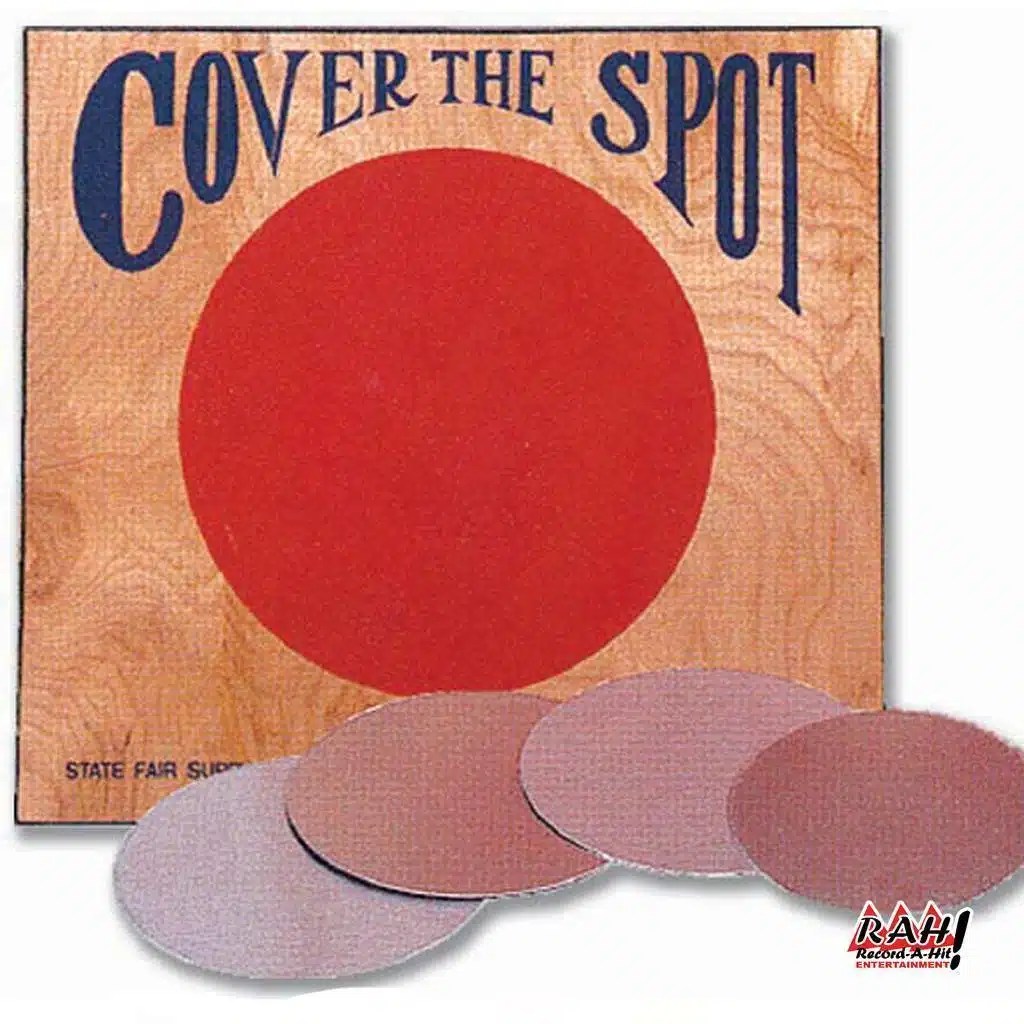 Cover the Spot Carnival Game Wood RecordAHit Entertainment