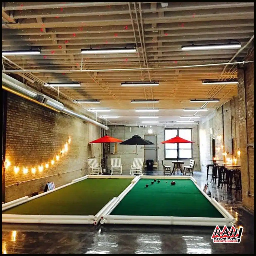Bocce Ball Court Sports Game RecordAHit Entertainment