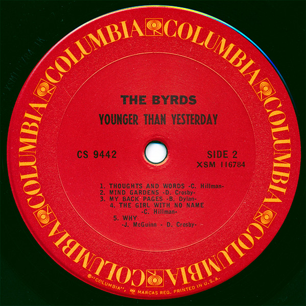 The Byrds Younger Than Yesterday (US Pressing) Record Cellar Canada