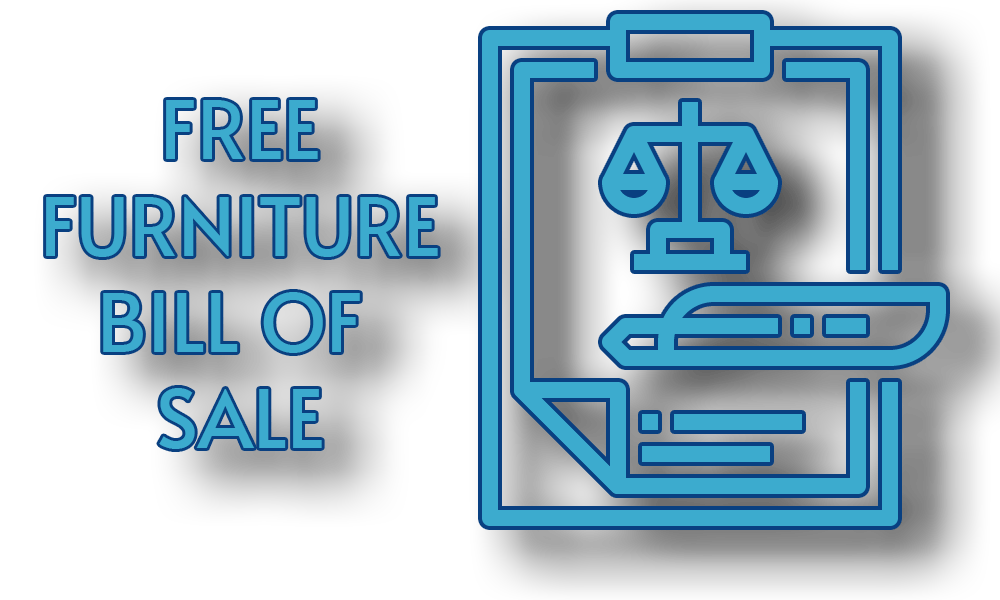 Free Furniture Bill of Sale Template Recording Law