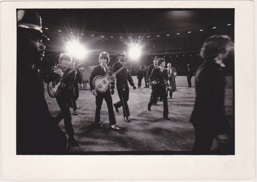 The Beatles Original Candlestick Park Final Concert Photograph by Jim