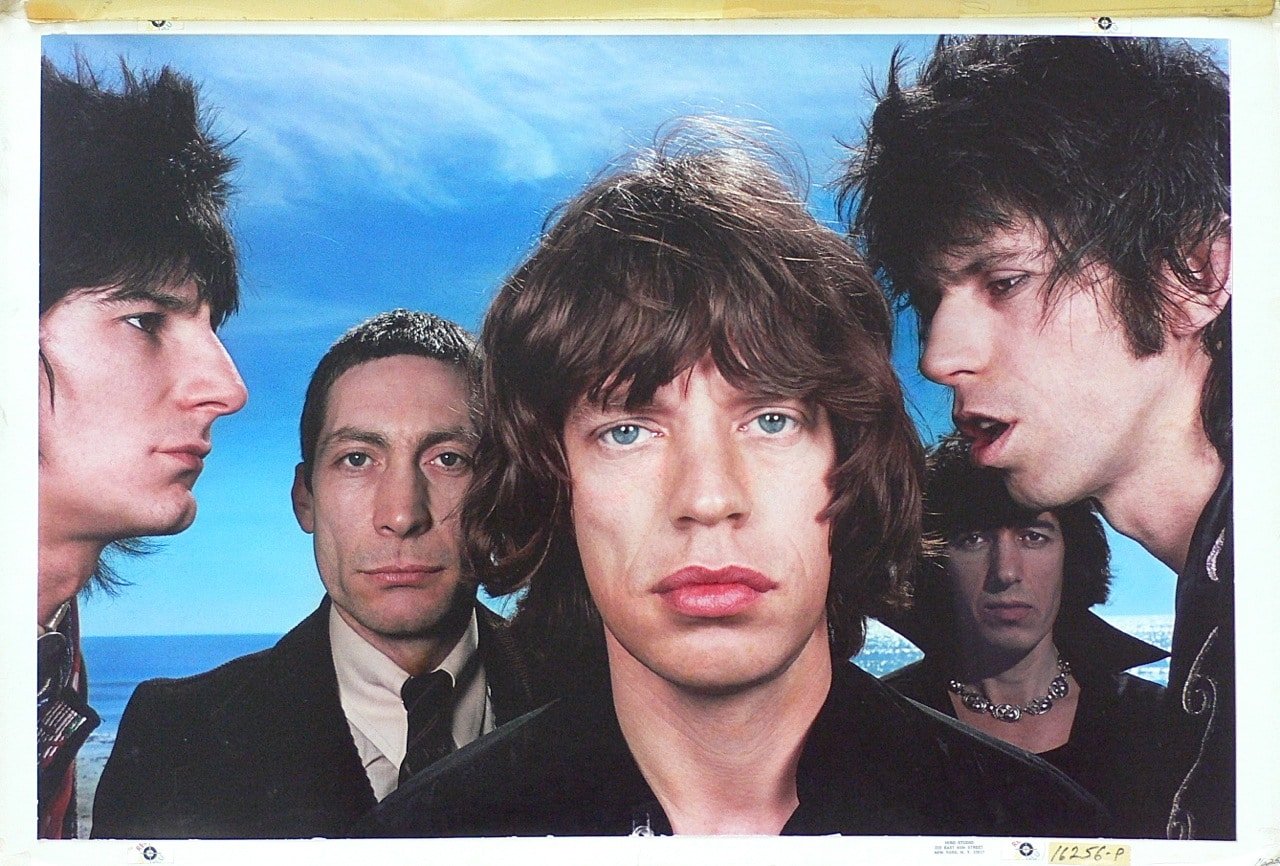 Rolling Stones Original “Black and Blue” Album Cover Artwork by Hiro