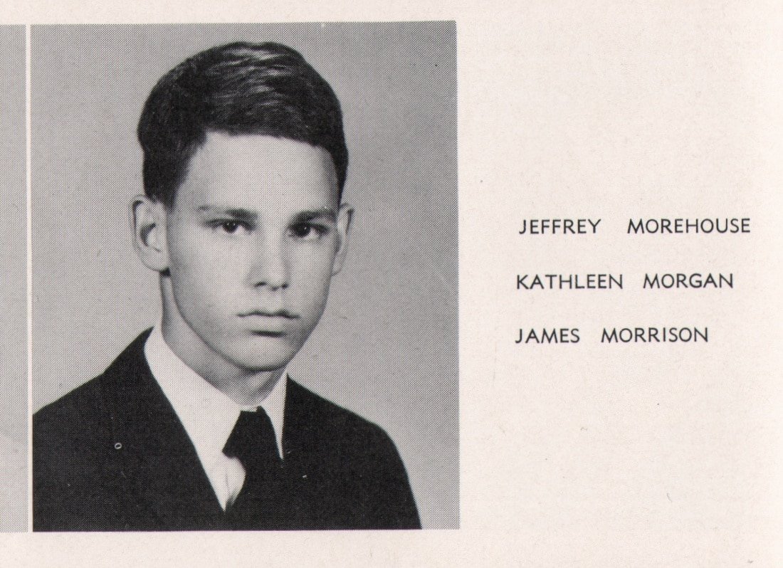 The Doors Two Original Jim Morrison High School Yearbooks