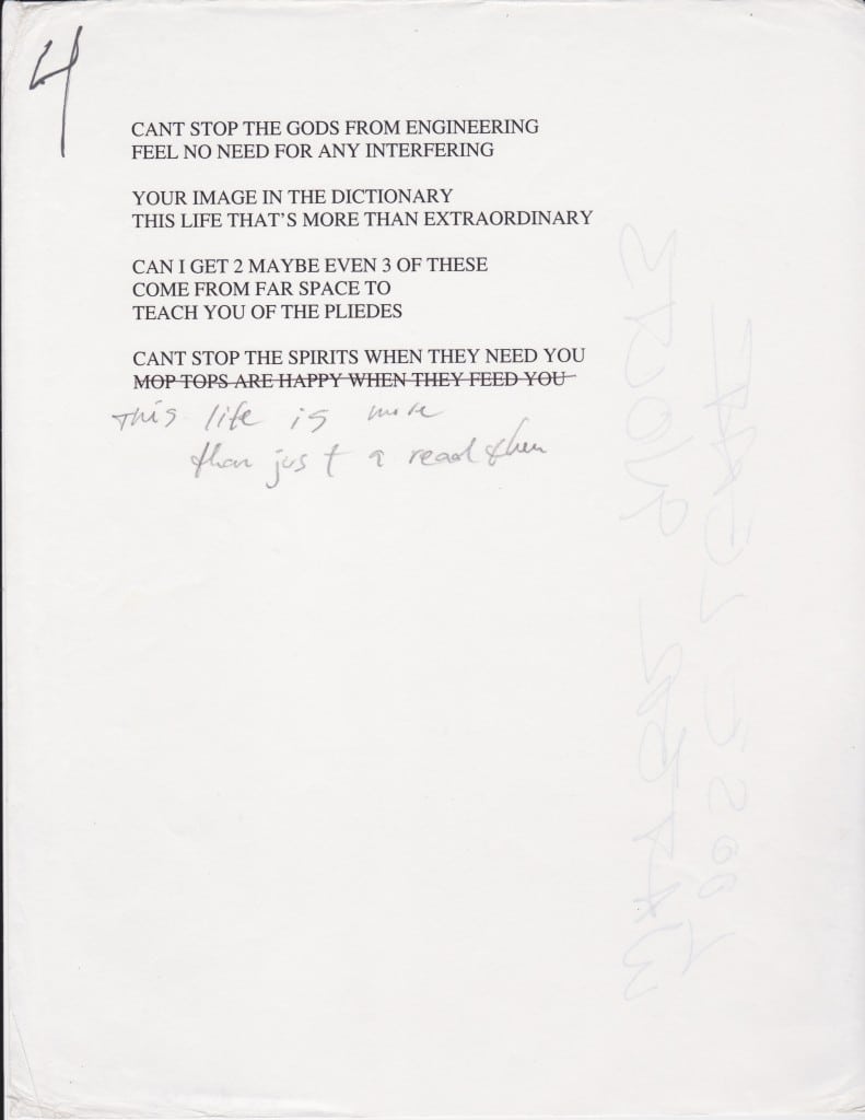 Red Hot Chili Peppers Original “Can’t Stop” Lyrics Annotated By