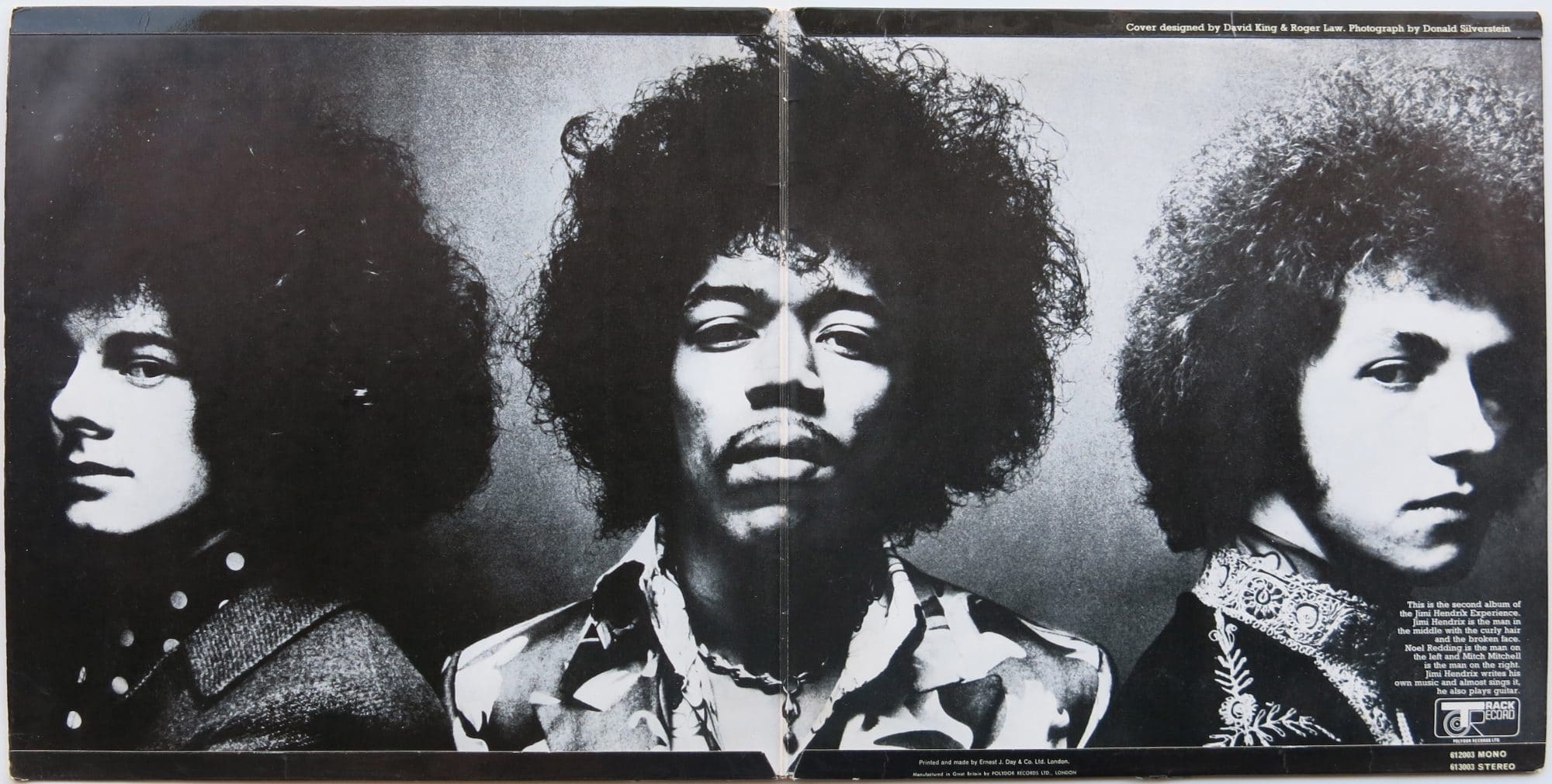 Jimi Hendrix Axis Bold As Love Album Cover