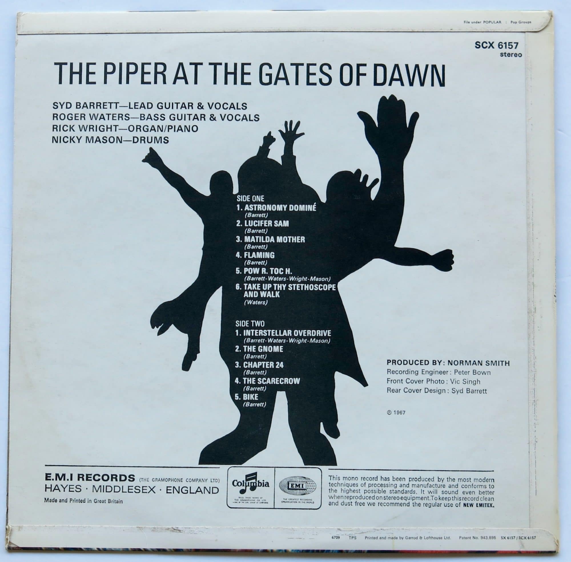 Pink Floyd Unplayed UK 2nd Pressing “The Piper At The