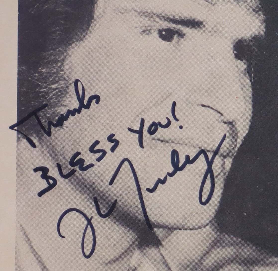 Creedence Clearwater Revival Full Band Signed Japanese LP Insert