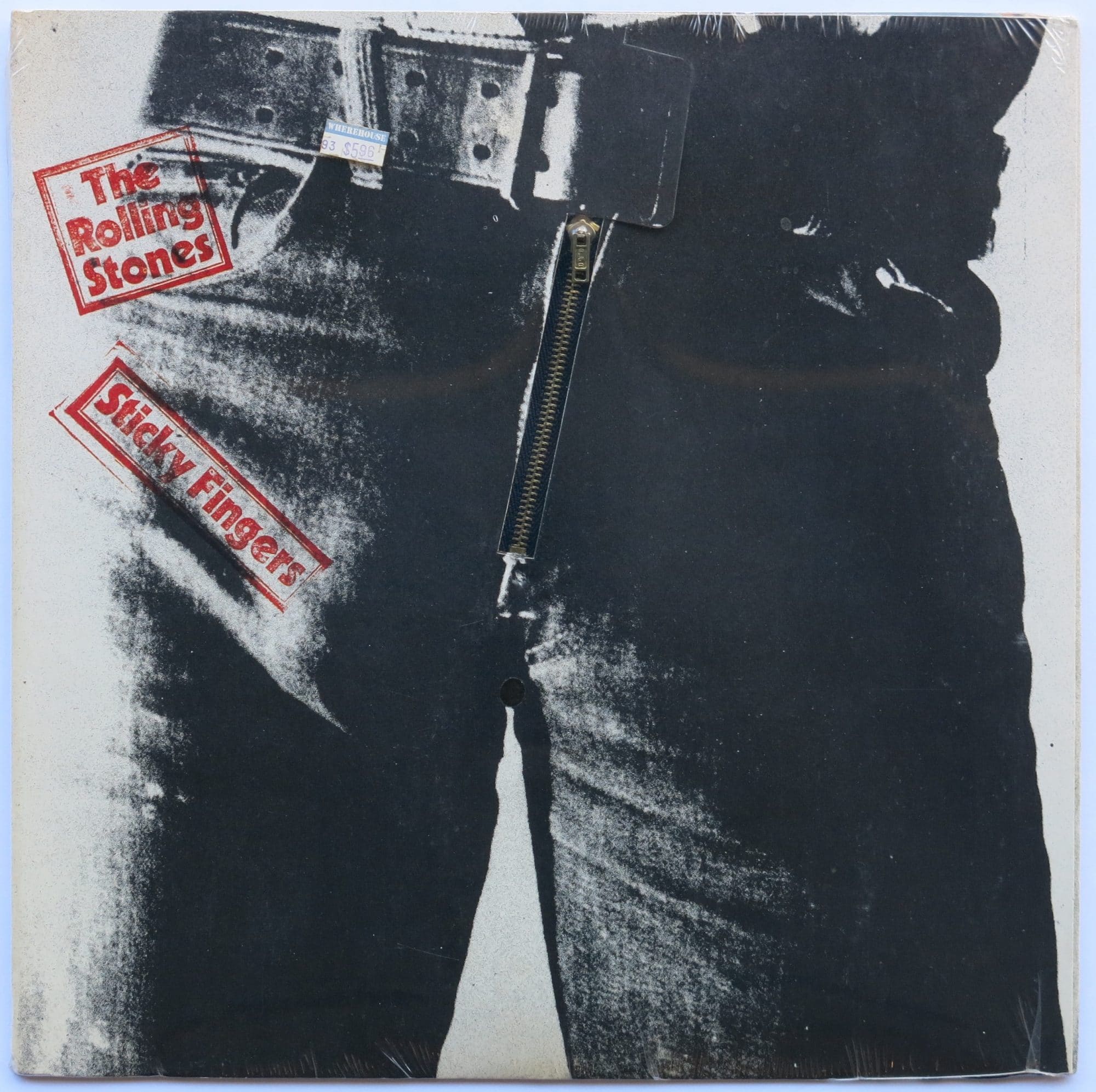 Rolling Stones Sticky Fingers UK First Sealed LP