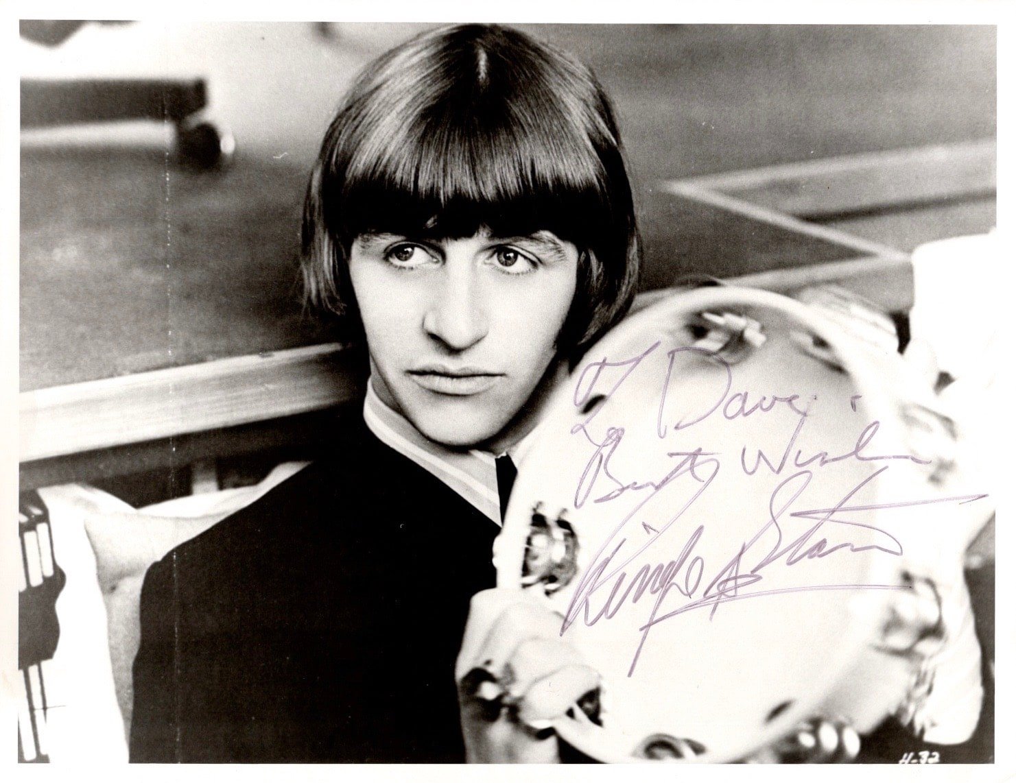 Ringo Starr (The Beatles) Beautifully Signed BeatlesEra Photograph