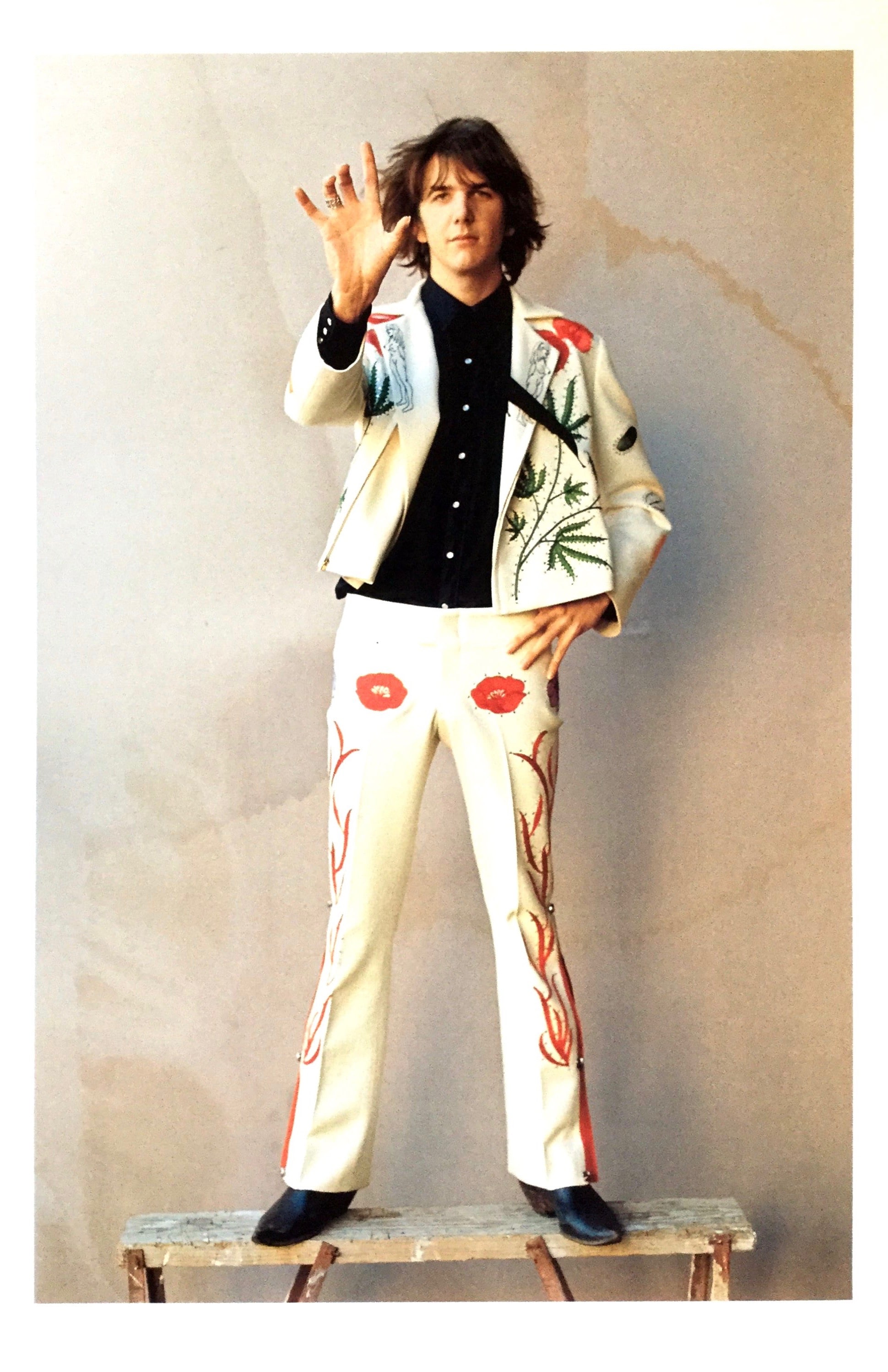 Gram Parsons Huge Flying Burrito Brothers Era Photograph by Jim McCrary