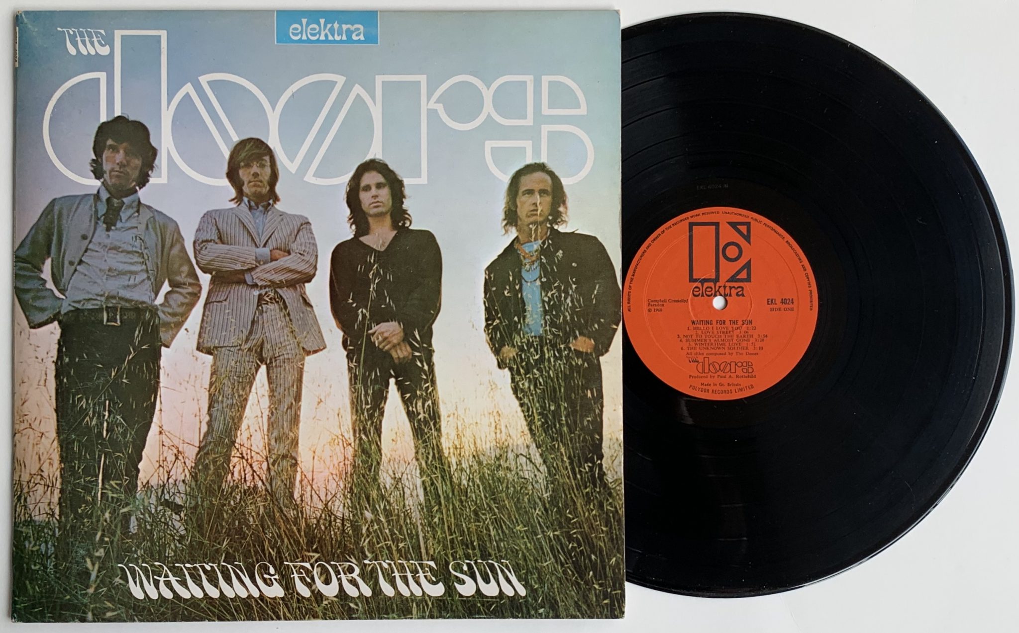 DOORS★Waiting For The Sun UK ELEKTRA STE