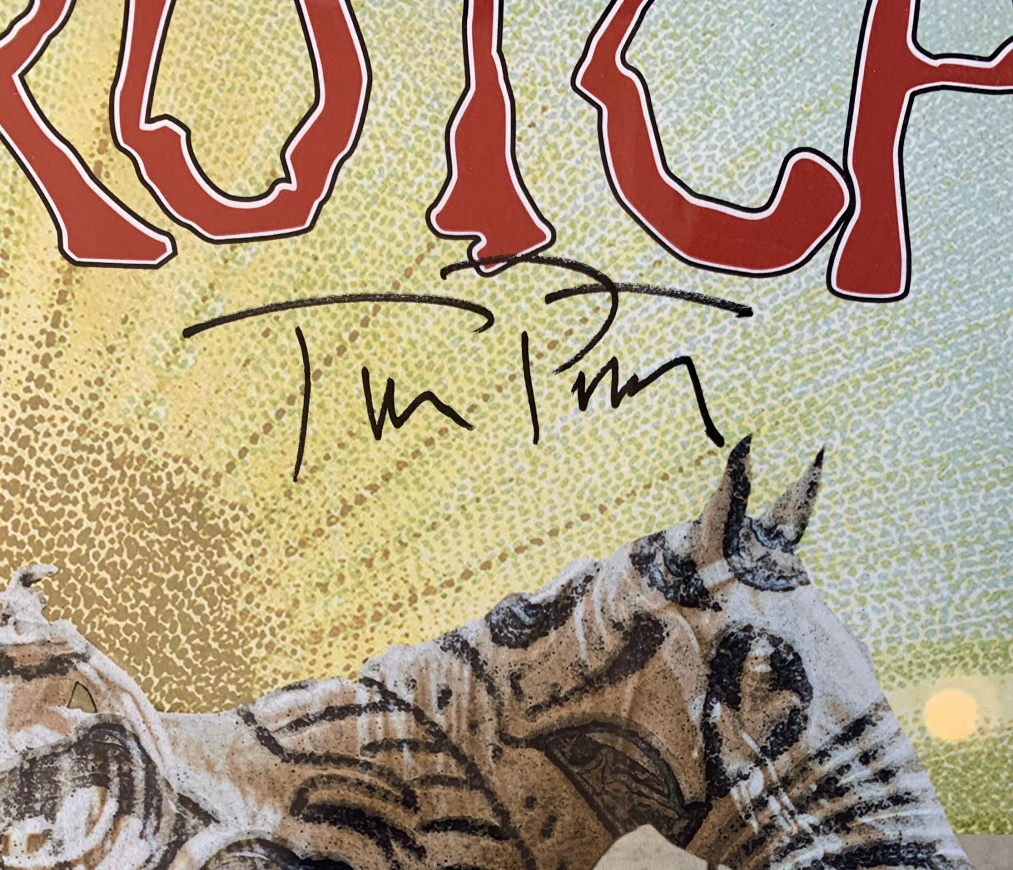 Tom Petty / Mudcrutch 2016 Full Band Signed Concert Poster