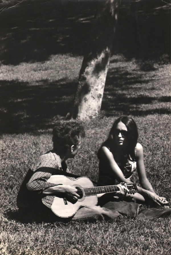Bob Dylan Joan Baez Original 1964 Magnum Photograph