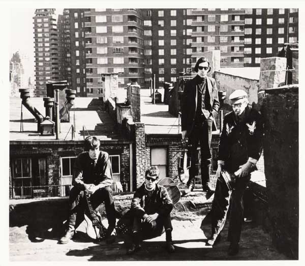 Velvet Underground 5 original photos used in the VU book Uptight