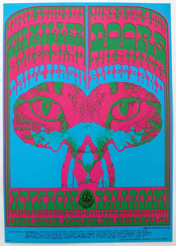 The Doors FD64 First Printing Family Dog Poster