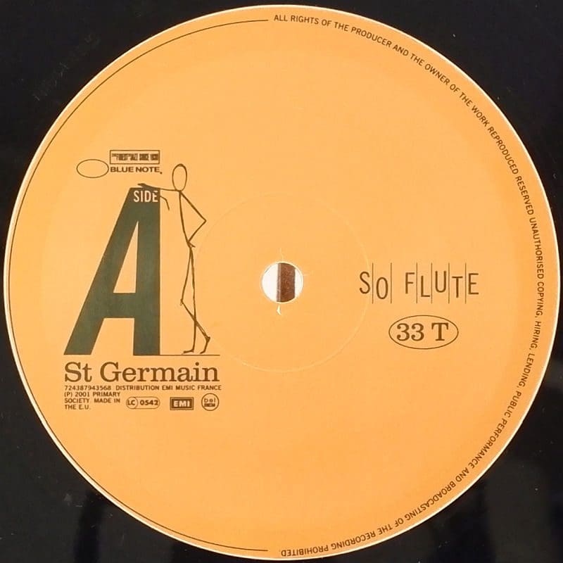 St. Germain So Flute Blue Note FR 12"
