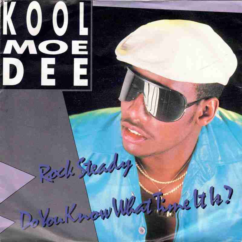Kool Moe Dee Rock Steady b/w Do You Know What Time It Is? Jive NL 7"
