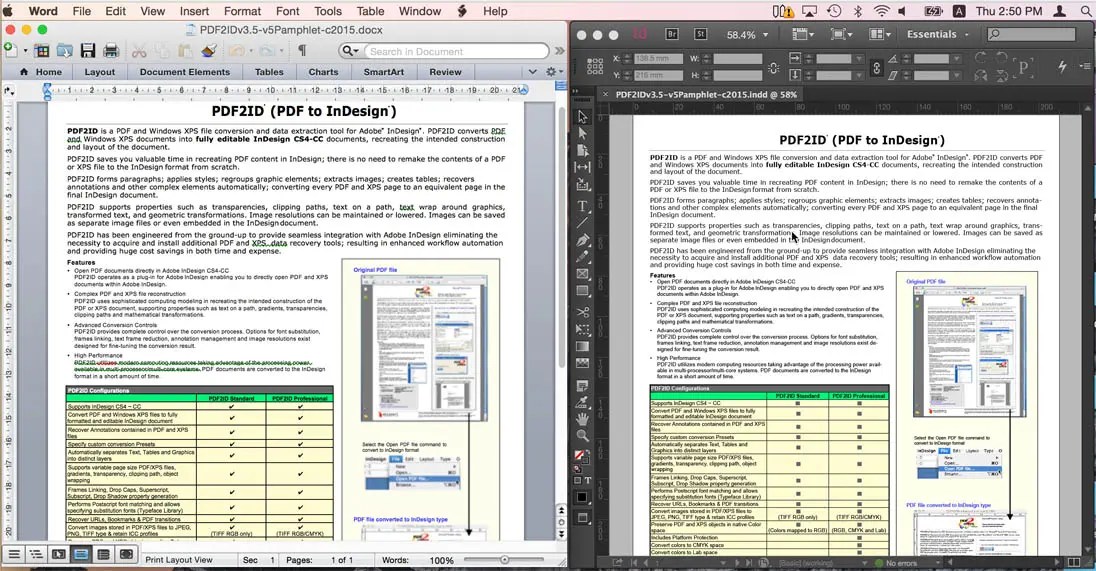 ID2Office How to Convert InDesign to Word, Convert InDesign to PowerPoint