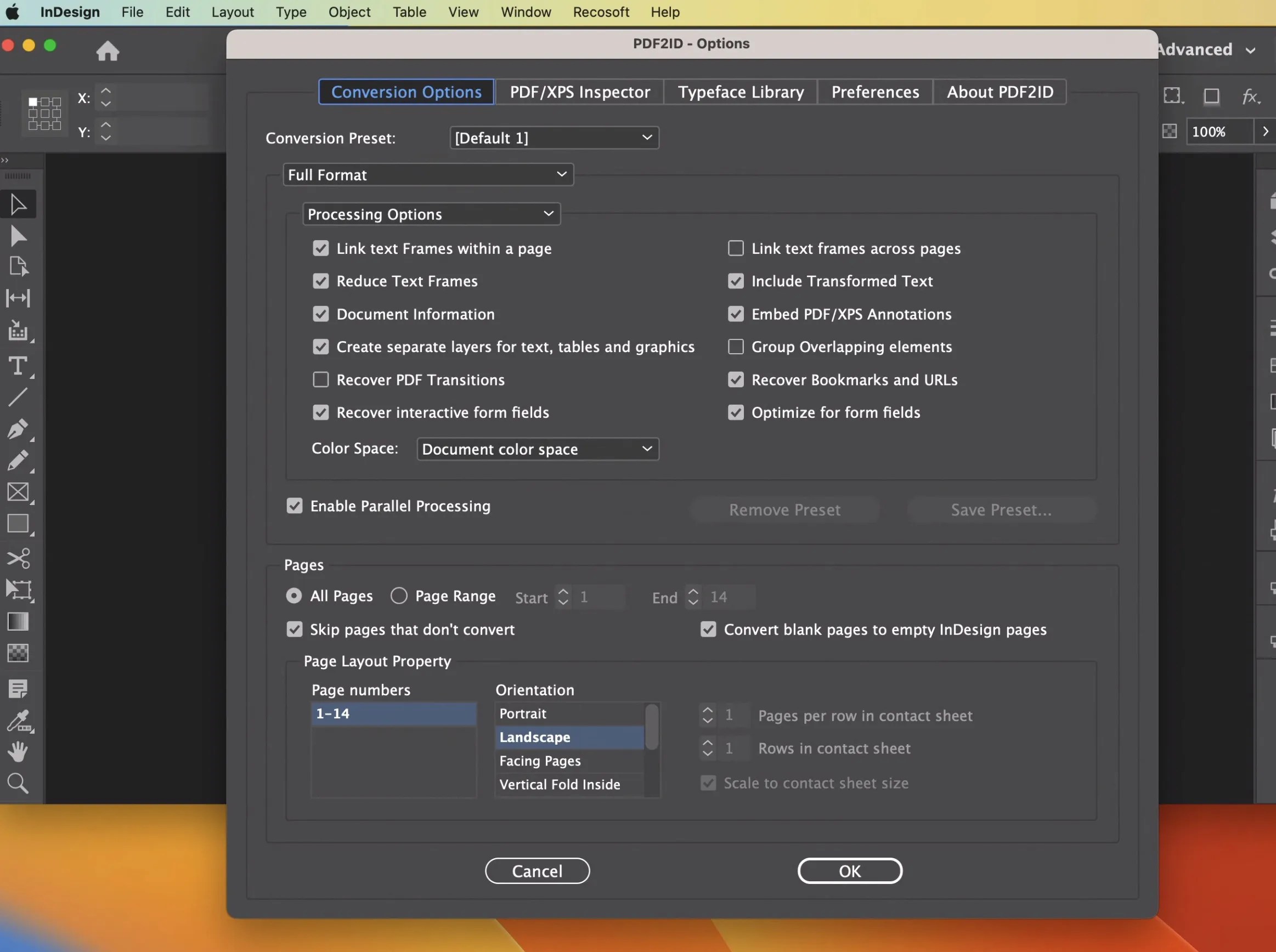 Editing PDF in InDesign latest technique