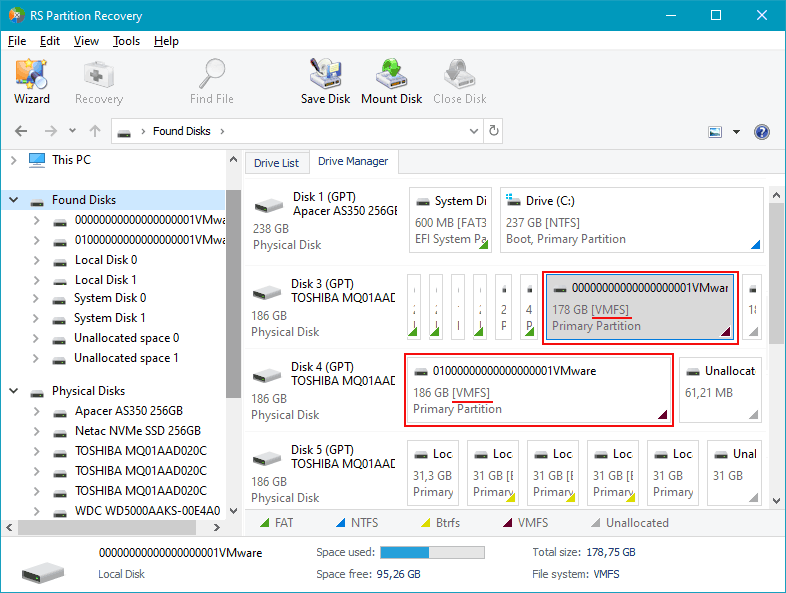 Recovering Data from VMFS Partitions