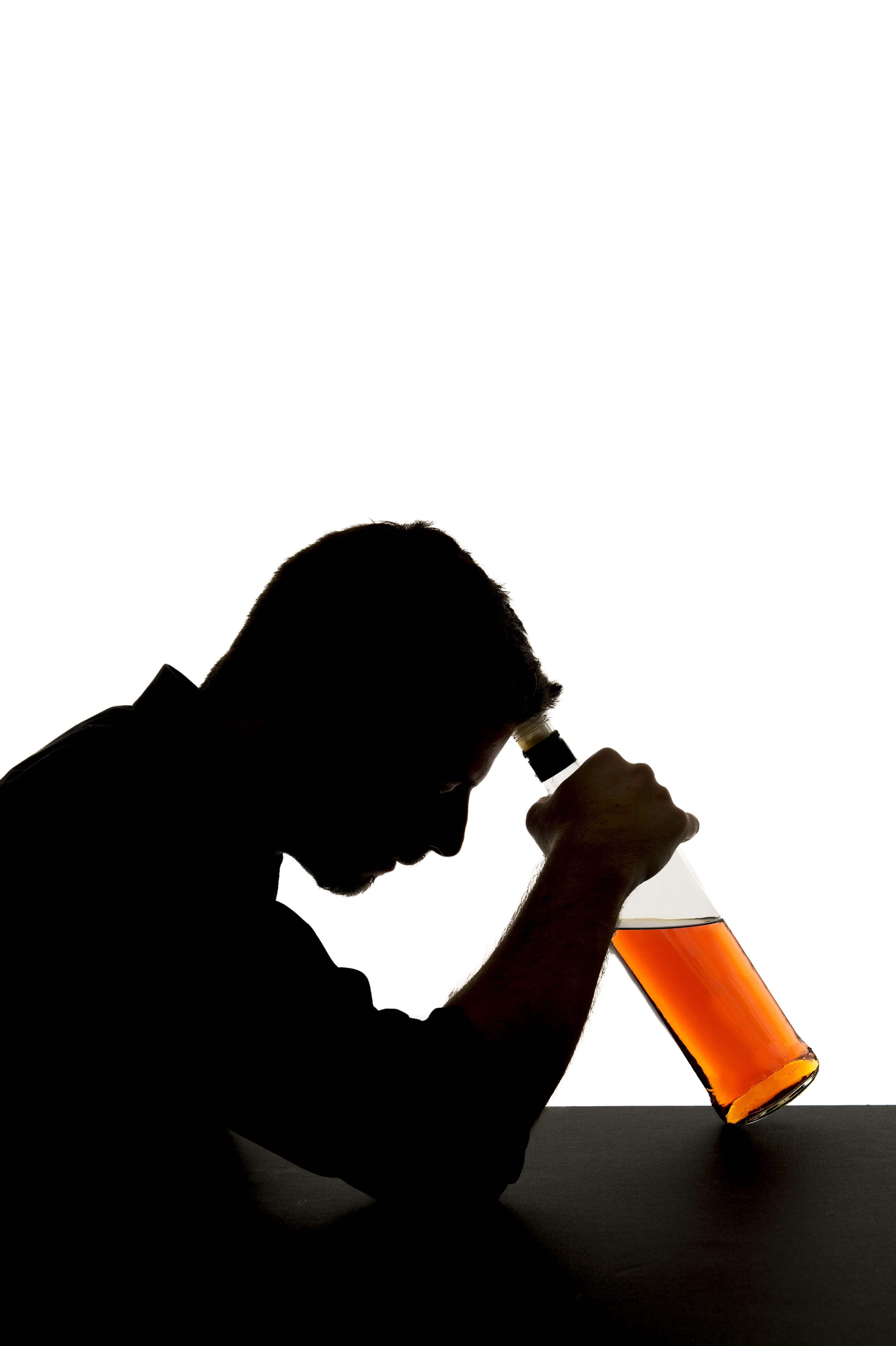 High temperature after drinking alcohol