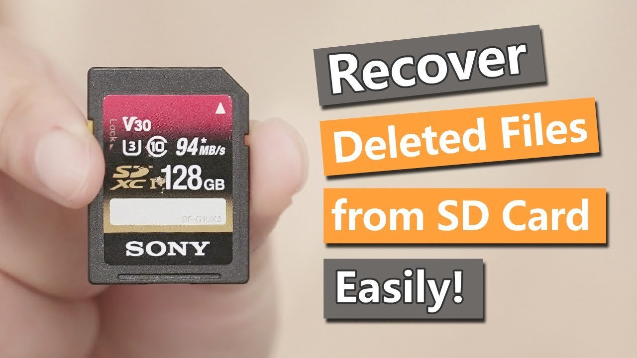 How To Recover Deleted Files From SD Card On Mac?