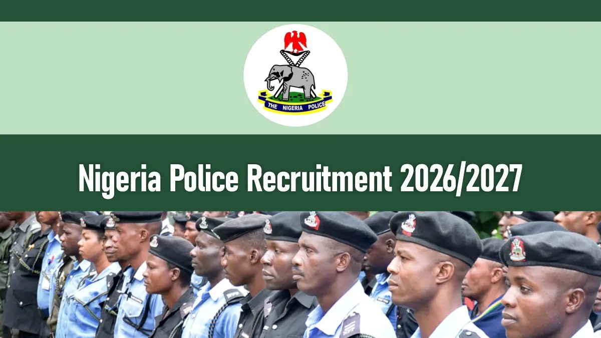 Nigerian Police Force Recruitment 20262027 Npf Application Portal
