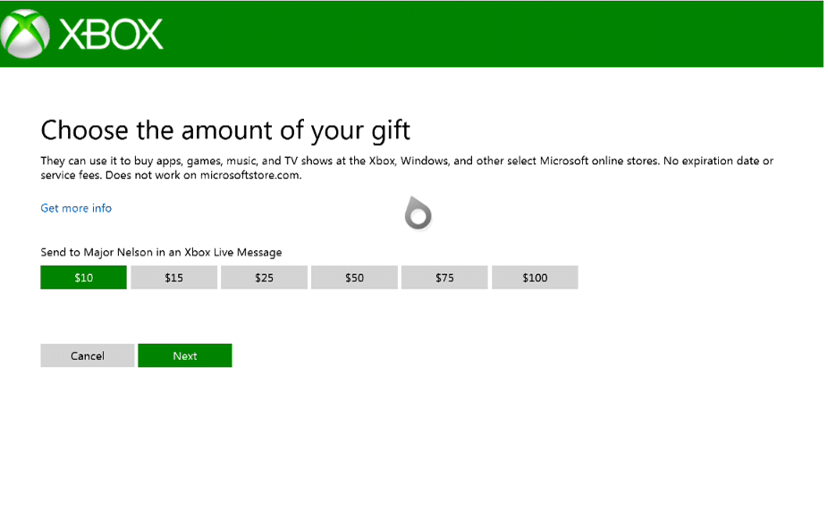 Xbox 360 preview members can now send gift cards in a Xbox Live Message — Rectify GamingRectify