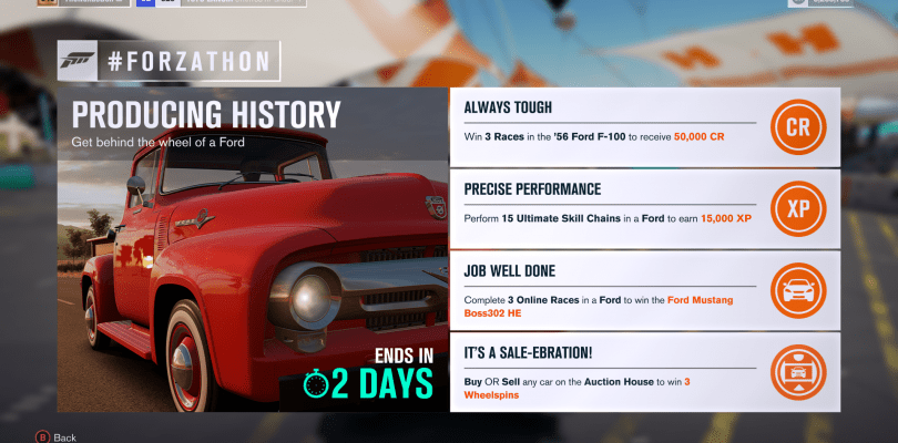 Hit the weekend with a new Fordthemed Forzathon in Forza Horizon 3 Rectify Gaming