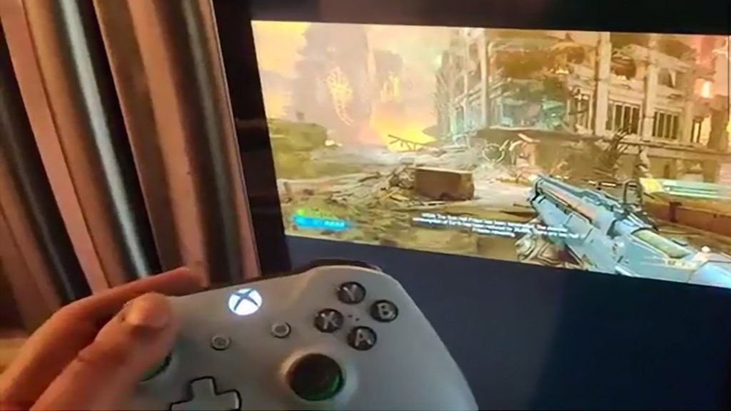 Watch Someone Play Doom Eternal & Gears 5 Via xCloud On A Samsung Smart