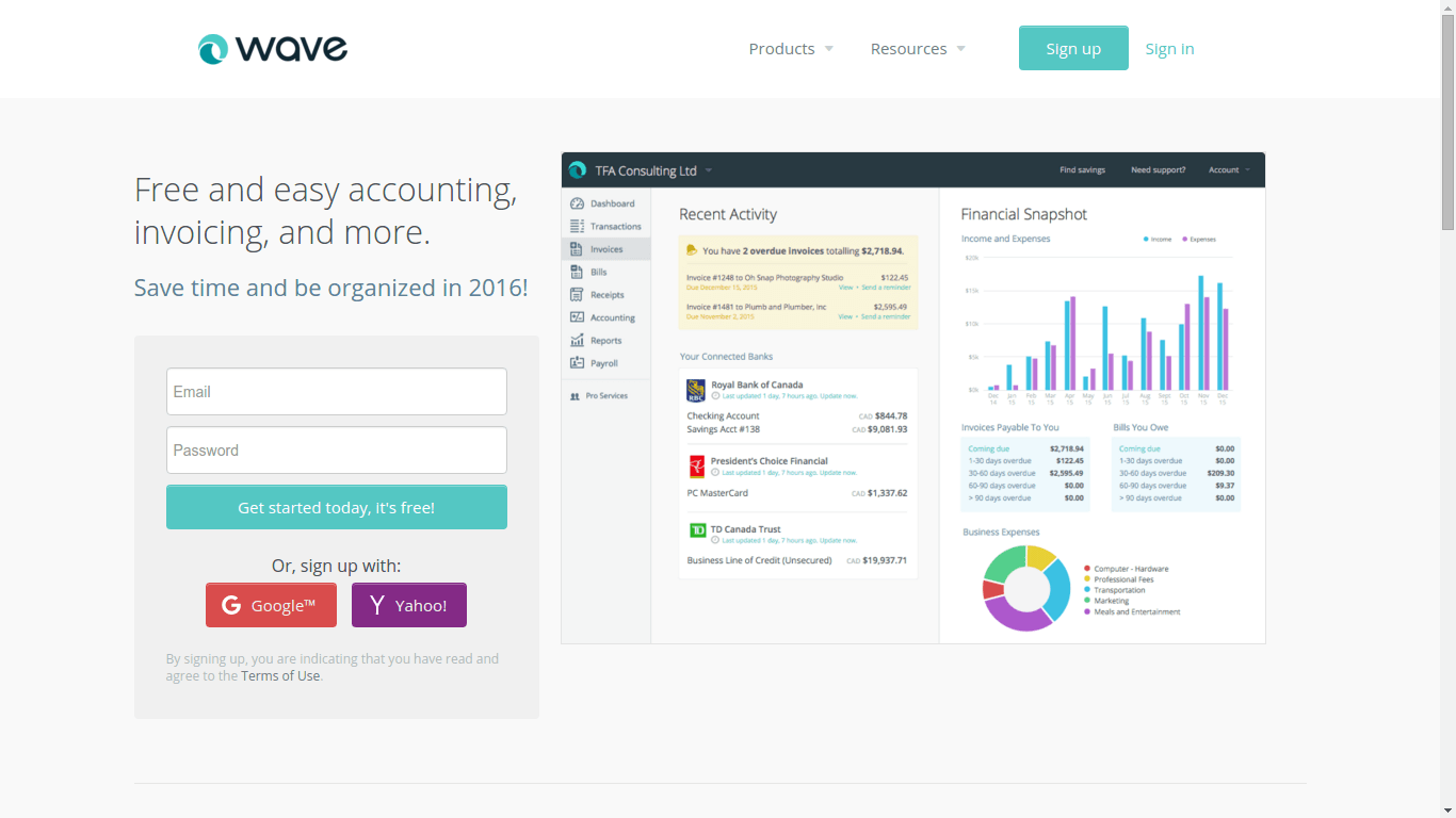 Wave Accounting Software Akuntansi Keren Untuk Bisnis Kecil PT Rect