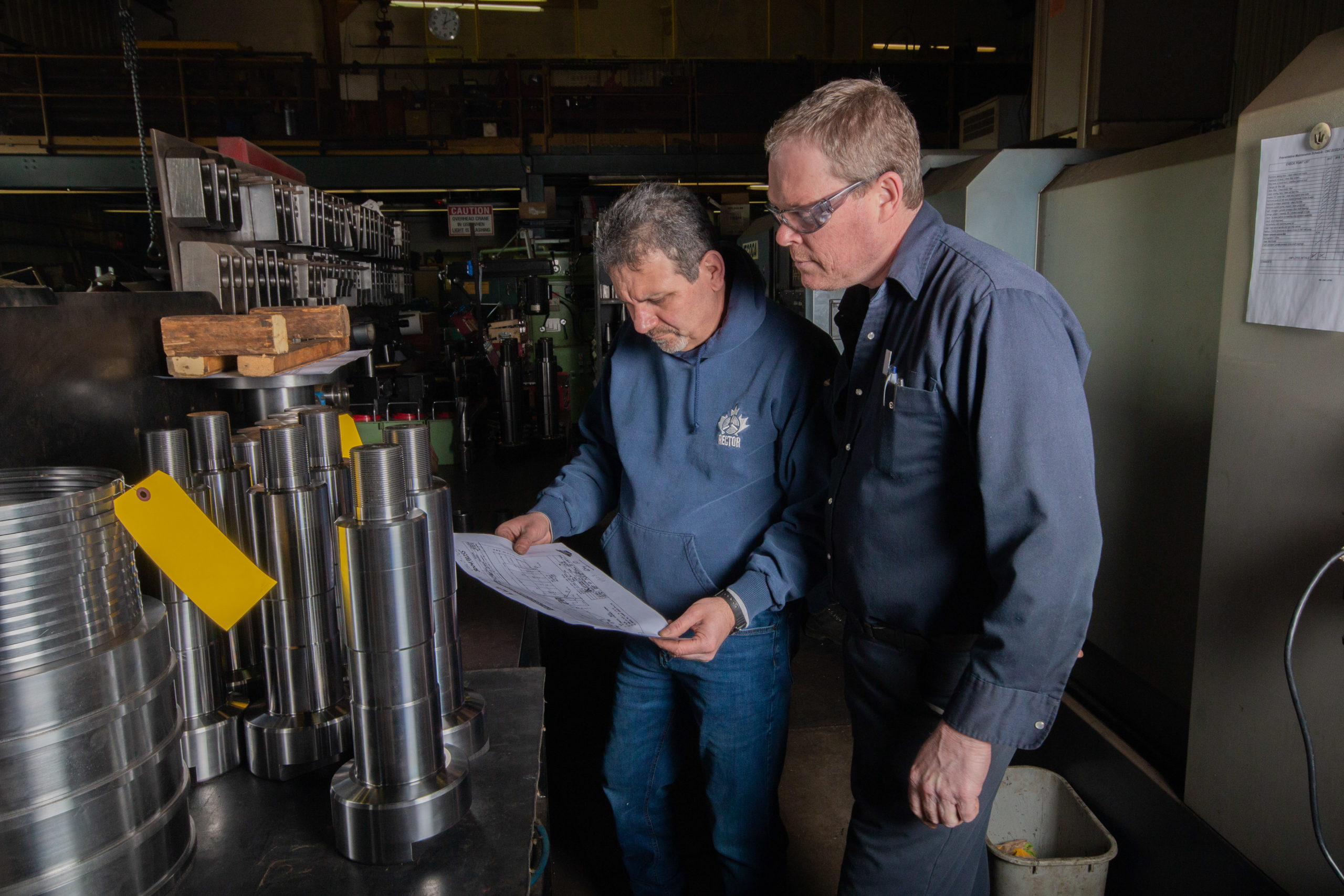 Rector Machine Works 90+ Years of Experience