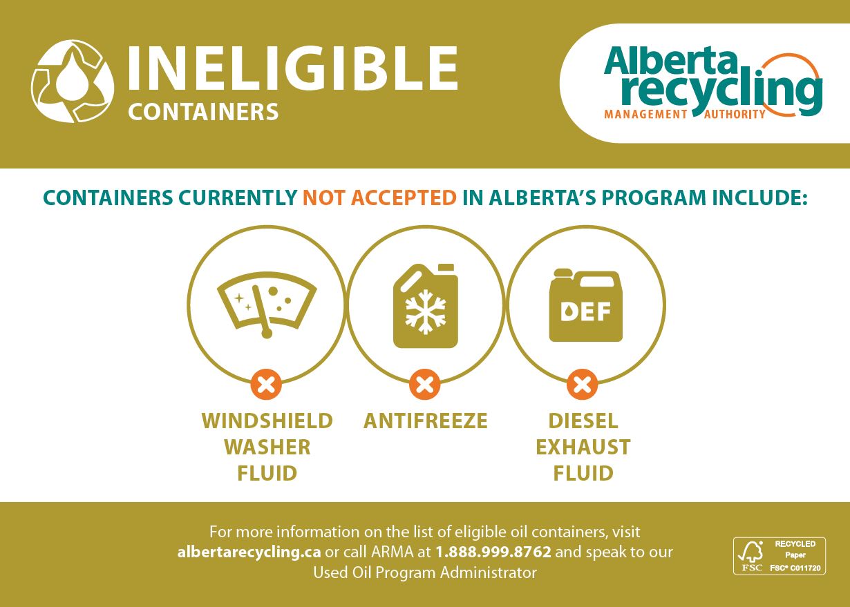 Alberta’s Used Oil Recycling Program Improving Sustainability