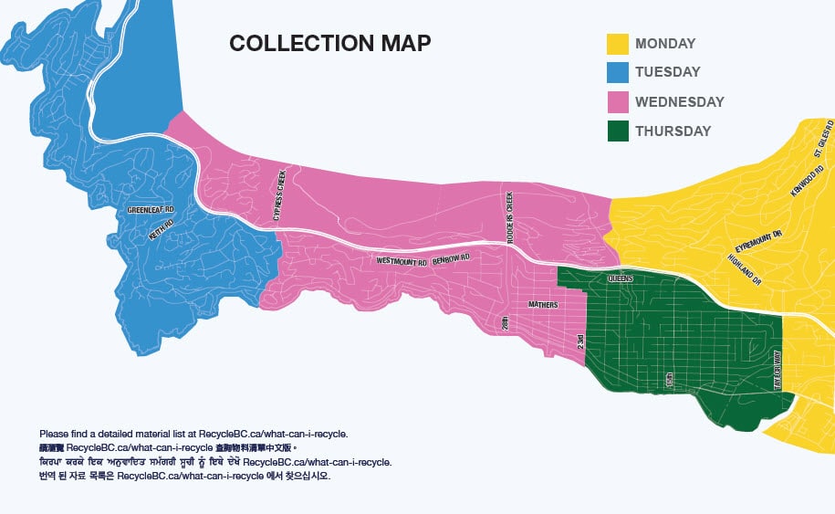West Vancouver Recycling Schedule 2024 West Vancouver » Recycle BC Making a difference together.