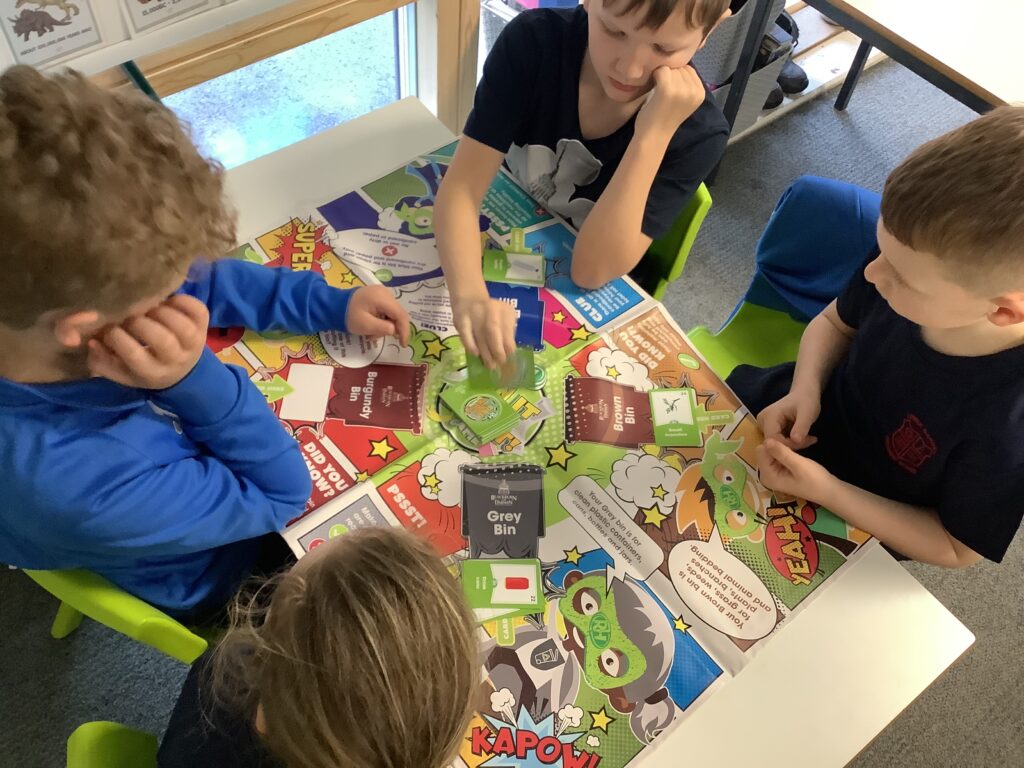 Year 4 at Lower Darwen Primary School Eco Warriors! BwD Recycle