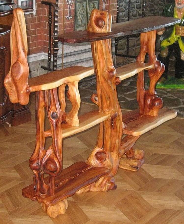 Rustic Shelving Unit